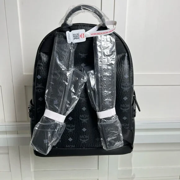 MCM Blcak Backpacks bags size 21*27*10cm - Picture 4 of 9